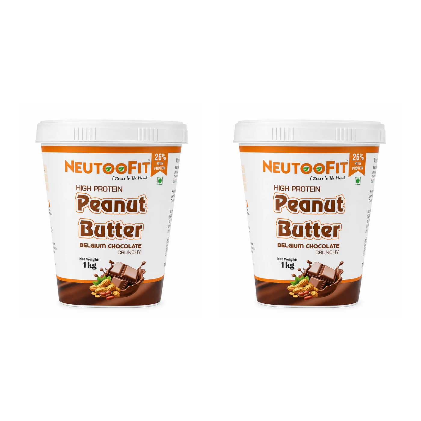 NEUTOOFIT Combo: 1+1 Belgium Chocolate Crunchy