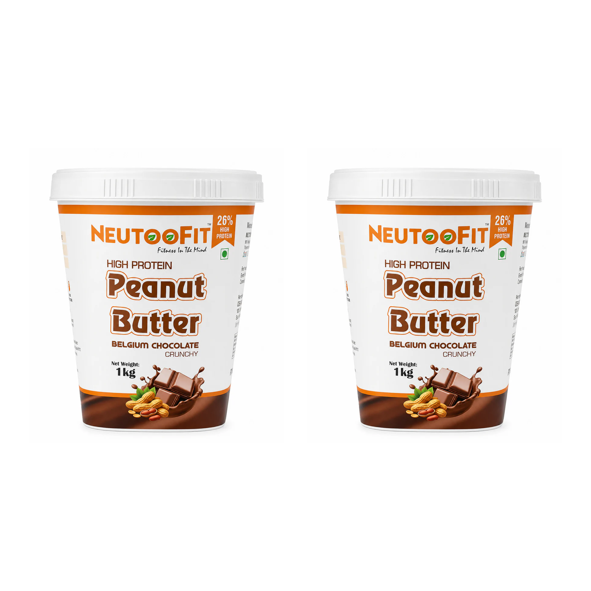 NEUTOOFIT Combo: 1+1 Belgium Chocolate Crunchy