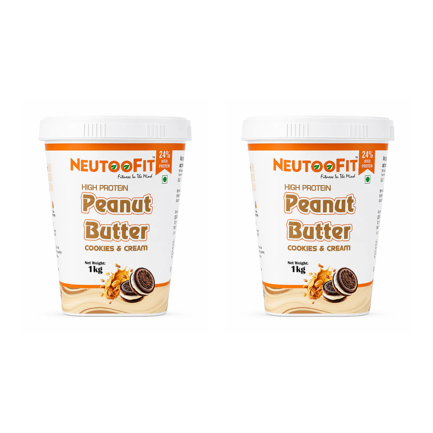 NEUTOOFIT Combo: 1+1 Cookies & Cream