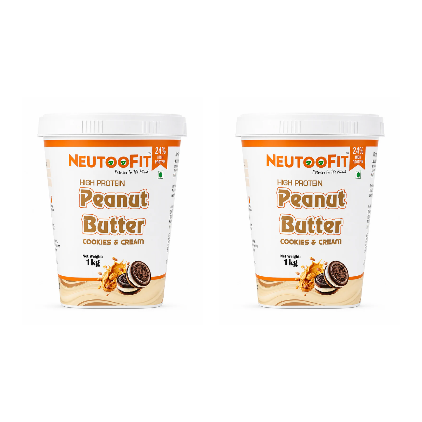 NEUTOOFIT Combo: 1+1 Cookies & Cream
