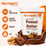 NEUTOOFIT Belgium Chocolate Crunchy peanut butter key features
