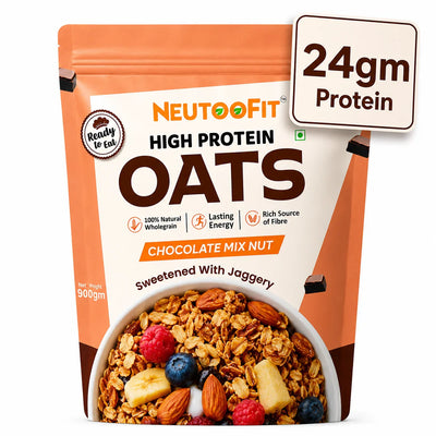 NEUTOOFIT Chocolate Mix Nut High Protein Oats 900g