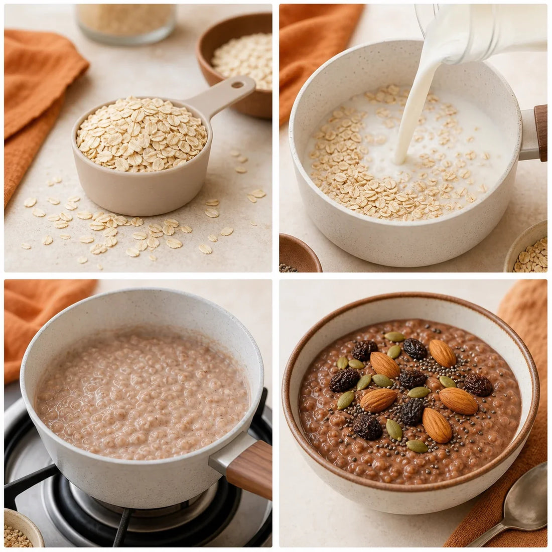 NEUTOOFIT Chocolate Mix Nut High Protein Oats 900g