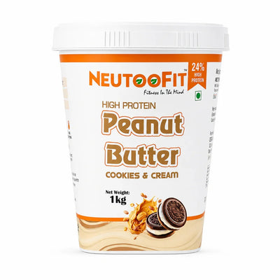NEUTOOFIT Cookies & Cream High Protein Peanut Butter 1kg