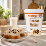 NEUTOOFIT Cookies and Cream peanut butter breakfast serving idea