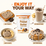 Ways to enjoy NEUTOOFIT Cookies and Cream peanut butter