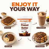 Ways to enjoy NEUTOOFIT Dark Chocolate Crunchy peanut butter