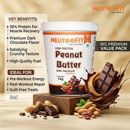 NEUTOOFIT Dark Chocolate Crunchy peanut butter product details